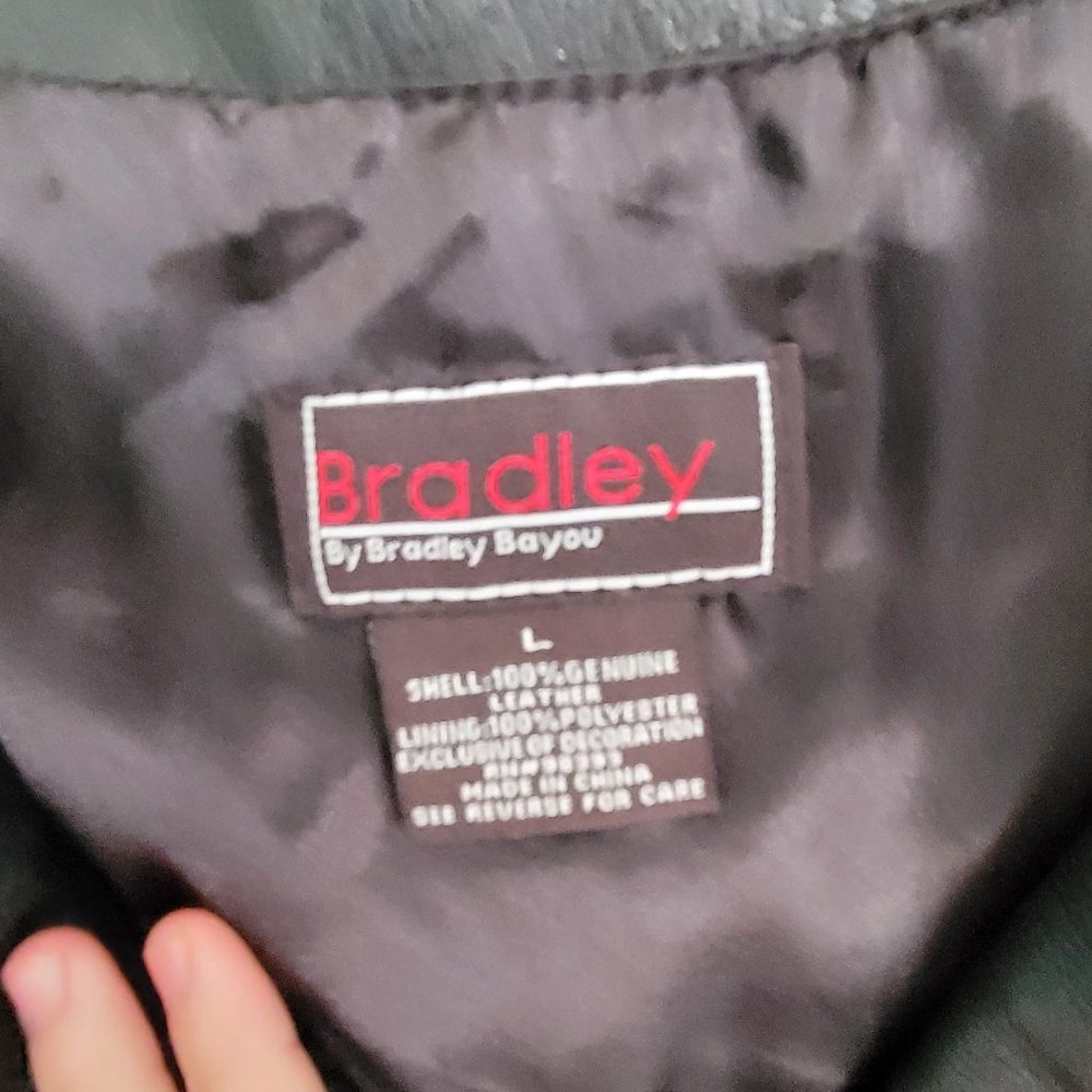 BRADLEY BAYOU leather jacket SIZE LARGE - Picture 10 of 10